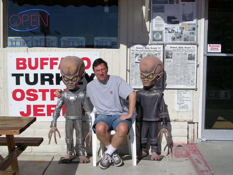 Space Aliens in Baker, CA