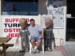 Space Aliens in Baker, CA
