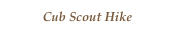 Cub Scout Hike