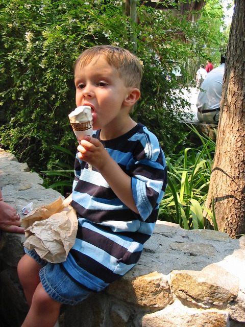 Riley's First Ice Cream Cone