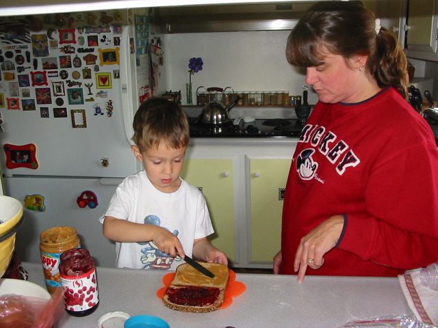 Riley's First PB&J