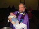 Baptised Man w/Pastor Warren