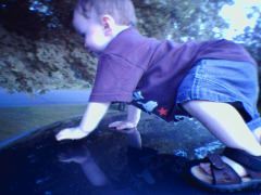 Quinn Goes for a Ride